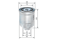 Kraftstofffilter für MITSUBISHI SUZUKI KIA COLT II GALANT V L200 LANCER III