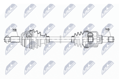 Antriebswelle Vorderachse links für FORD B-MAX Van