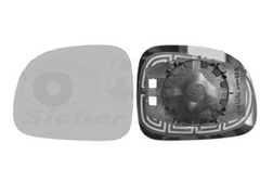 Spiegelglas Außenspiegel links für FIAT PANDA / CLASSIC Kasten/Schrägheck
