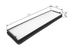 Filter Innenraumluft für MERCEDES-BENZ ATEGO 2 3