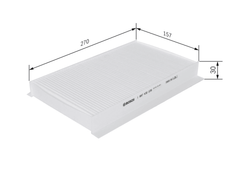 Filter Innenraumluft für LAND ROVER DISCOVERY III VAN IV RANGE SPORT I