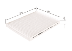 Filter Innenraumluft für HYUNDAI KIA ix20 VENGA Hatchback Van