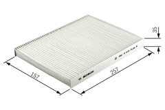 Filter Innenraumluft für RENAULT FLUENCE MEGANE III Schrägheck Coupe Grandtour