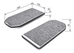 Filter Innenraumluft für BMW 7