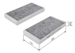 Filter Innenraumluft für RENAULT LAGUNA III Grandtour Coupe