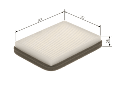 Filter Innenraumluft für HYUNDAI GETZ