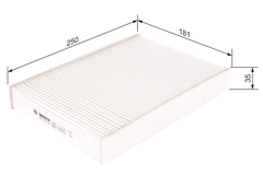 Filter Innenraumluft für MERCEDES-BENZ NISSAN RENAULT CITAN Tourer EQT T-KLASSE