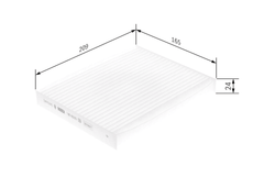 Filter Innenraumluft für KIA SOUL II