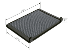 Filter Innenraumluft für DAF XF II
