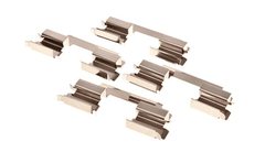 Zubehörsatz Scheibenbremsbelag Hinterachse für OPEL SUZUKI AGILA SPLASH SWIFT