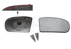 Spiegelglas Außenspiegel rechts für MERCEDES-BENZ C-KLASSE Sportcoupe T-Model