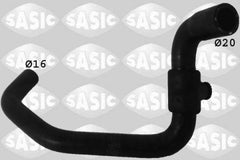 Kühlerschlauch links für PEUGEOT 206 Schrägheck SW 206+ Stufenheck Van