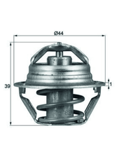 Thermostat Kühlmittel für DAIHATSU SUBARU SUZUKI CHEVROLET HYUNDAI CHARADE I II