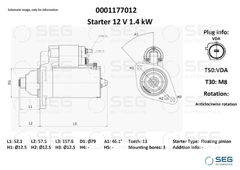 Anlasser Starter für AUDI SEAT SKODA VW A3 Cabriolet LEON Kasten/Schrägheck