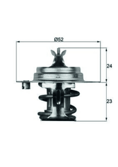Thermostat Kühlmittel für CHRYSLER DAIHATSU FORD HONDA MAZDA MG ROVER SUZUKI