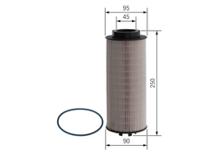 Kraftstofffilter für DAF BOVA TEMSA SOLARIS VDL XF 105 CF 75 85 Magiq AVENUE