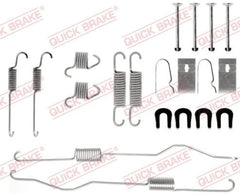 Zubehörsatz Bremsbacken Hinterachse für DAIHATSU FEROZA Soft Top Hard ROCKY