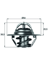 Thermostat Kühlmittel für ALFA ROMEO FIAT INNOCENTI ISUZU SEAT SUBARU CHEVROLET