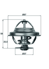 Thermostat Kühlmittel für BMW ALPINA 3 Touring 5 6 B6