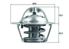 Thermostat Kühlmittel für FORD COURIER Pick-up ECOSPORT FIESTA IV V FOCUS I