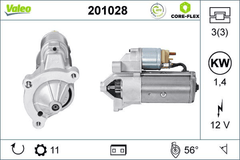 Anlasser Starter für CITROËN FIAT LANCIA PEUGEOT SUZUKI BERLINGO / FIRST