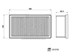 Luftfilter für RENAULT DACIA CAPTUR I DUSTER LOGAN MCV II SANDERO