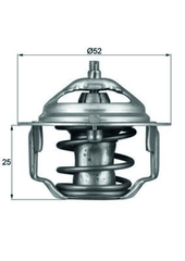 Thermostat Kühlmittel für CHRYSLER CITROËN DAIHATSU HONDA MAZDA MITSUBISHI