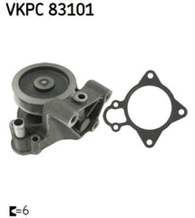 Wasserpumpe Motorkühlung für FIAT PEUGEOT CITROËN IVECO DUCATO Bus Kasten