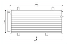 Kondensator Klimaanlage für TOYOTA AURION CAMRY Stufenheck VENZA