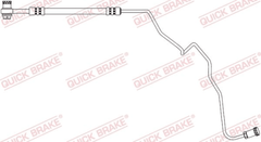 Bremsschlauch Hinterachse links für AUDI SEAT SKODA VW A1 Sportback IBIZA IV SC