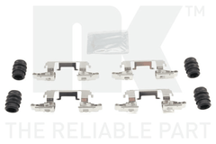 Zubehörsatz Scheibenbremsbelag Vorderachse für NISSAN RENAULT ARIYA QASHQAI III