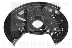 Spritzblech Bremsscheibe Hinterachse links für AUDI SEAT SKODA VW A3 Sportback