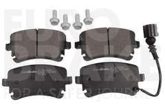 Bremsbelagsatz Scheibenbremse Hinterachse für AUDI VW A4 B6 Avant Cabriolet B7