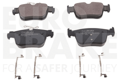 Bremsbelagsatz Scheibenbremse Hinterachse für AUDI FORD SKODA VW CUPRA A3