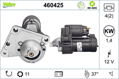 Anlasser Starter für CITROËN FIAT OPEL PEUGEOT TOYOTA DS BERLINGO / FIRST
