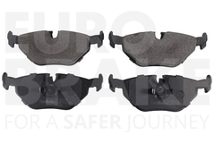 Bremsbelagsatz Scheibenbremse Hinterachse für BMW 3 Cabriolet Coupe 5 Touring 7