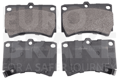 Bremsbelagsatz Scheibenbremse Vorderachse für MAZDA KIA 121 II 323 C IV F V P S