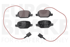 Bremsbelagsatz Scheibenbremse Hinterachse für FIAT ABARTH 500 C 500C / 595C