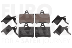 Bremsbelagsatz Scheibenbremse Hinterachse für CITROËN C5 I Break II Kasten/Kombi