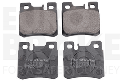 Bremsbelagsatz Scheibenbremse Hinterachse für MERCEDES-BENZ 124 Stufenheck