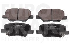 Bremsbelagsatz Scheibenbremse Hinterachse für CITROËN MAZDA MITSUBISHI PEUGEOT