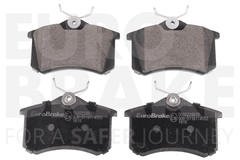 Bremsbelagsatz Scheibenbremse Hinterachse für AUDI PEUGEOT SEAT VW A4 B6 Avant