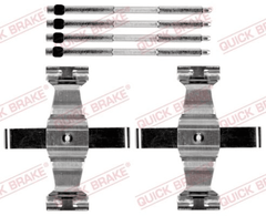 Zubehörsatz Scheibenbremsbelag Vorderachse Hinterachse für BMW LAND ROVER 2