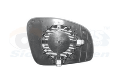 Spiegelglas Außenspiegel rechts für SKODA FABIA II Combi ROOMSTER Praktik