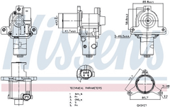 AGR Ventil für NISSAN RENAULT SUZUKI DACIA MICRA III NOTE QASHQAI / +2 I TIIDA