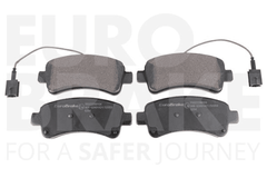 Bremsbelagsatz Scheibenbremse Hinterachse für CITROËN FIAT OPEL PEUGEOT JUMPER