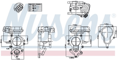 AGR Ventil für AUDI A4 B7 Avant A6 C6