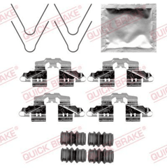 Zubehörsatz Scheibenbremsbelag Hinterachse für RENAULT TOYOTA CLIO IV