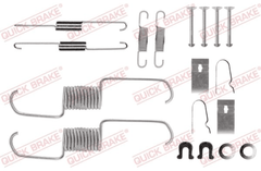 Zubehörsatz Bremsbacken Hinterachse für HONDA SUZUKI ACCORD IV Coupe CIVIC VII