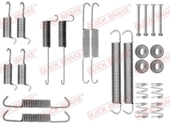 Zubehörsatz Bremsbacken Hinterachse für VW CALIFORNIA T4 Camper TRANSPORTER